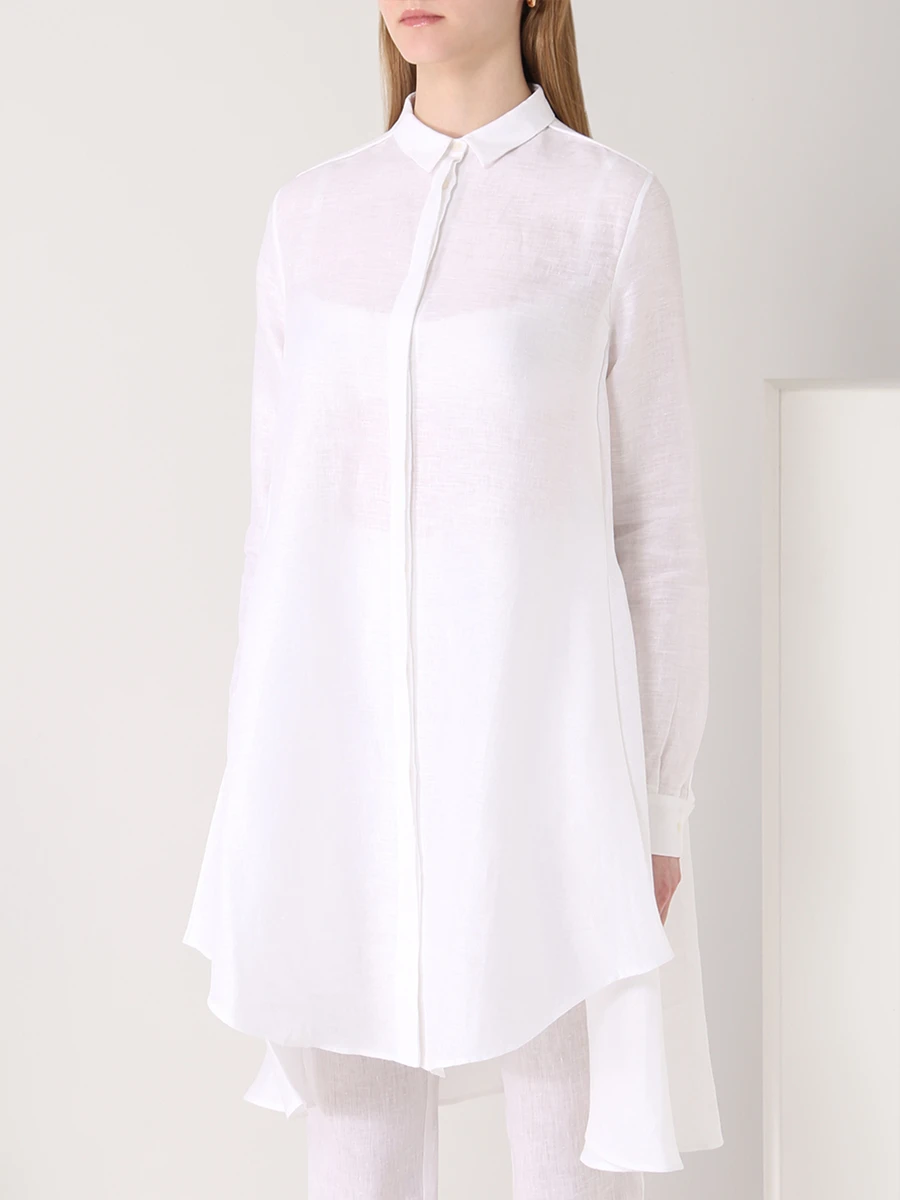 Блуза льняная, Белый, CAROL 1165
Блуза льняная, Белый, CAROL 1165