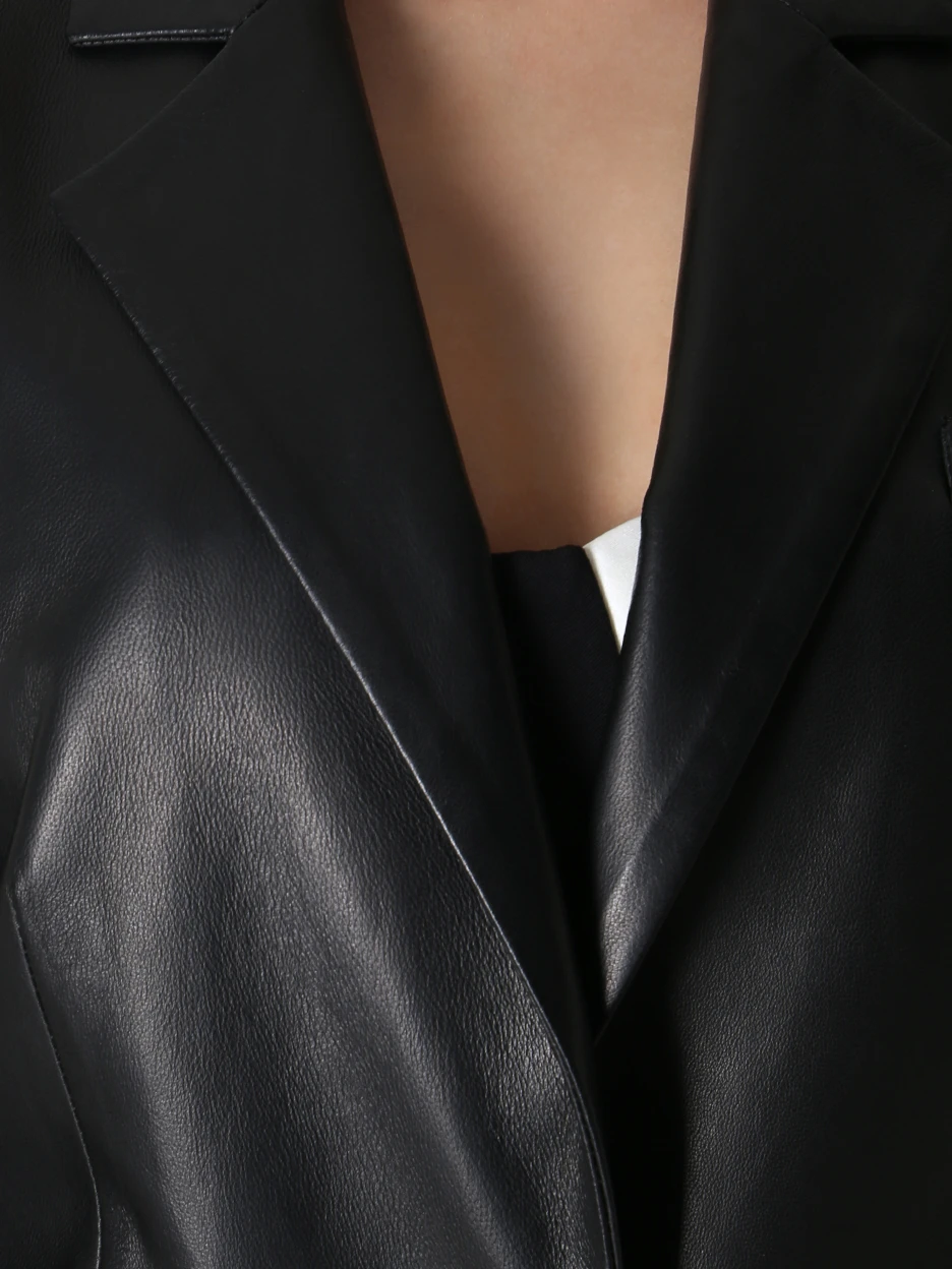 Пиджак кожаный, Черный, SS22/S_001
Пиджак кожаный, Черный, SS22/S_001