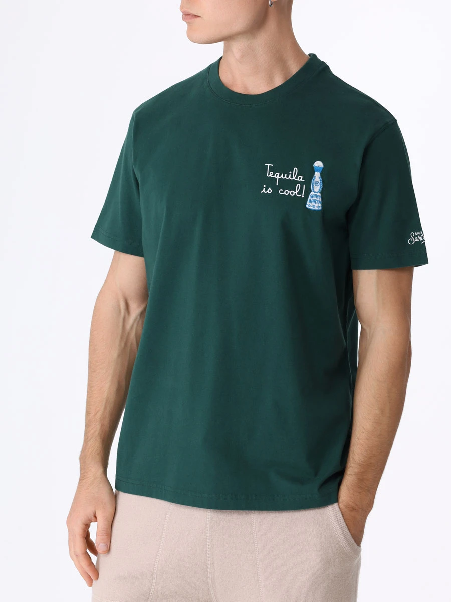 Футболка хлопковая, Зеленый, ARNOTT - TEQUILA COOL 51 EMB 
Футболка хлопковая, Зеленый, ARNOTT - TEQUILA COOL 51 EMB