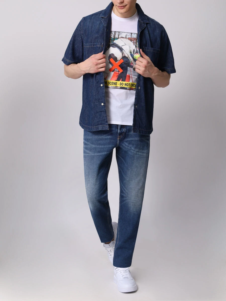 Футболка хлопковая, Белый, FUCK THE POLICE
Футболка хлопковая, Белый, FUCK THE POLICE