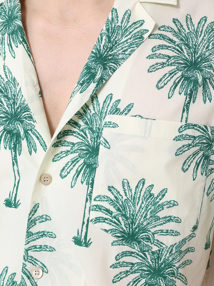 Рубашка Regular Fit хлопковая, Бежевый, KALEA - COTTON BOTANICAL PALM 10 Зеленая пальма
Рубашка Regular Fit хлопковая, Бежевый, KALEA - COTTON BOTANICAL PALM 10 Зеленая пальма