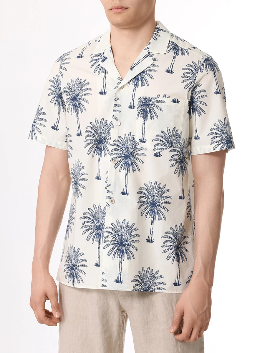 Рубашка Regular Fit хлопковая, Бежевый, KALEA - COTTON BOTANICAL PALM 1061 Синяя пальма
Рубашка Regular Fit хлопковая, Бежевый, KALEA - COTTON BOTANICAL PALM 1061 Синяя пальма