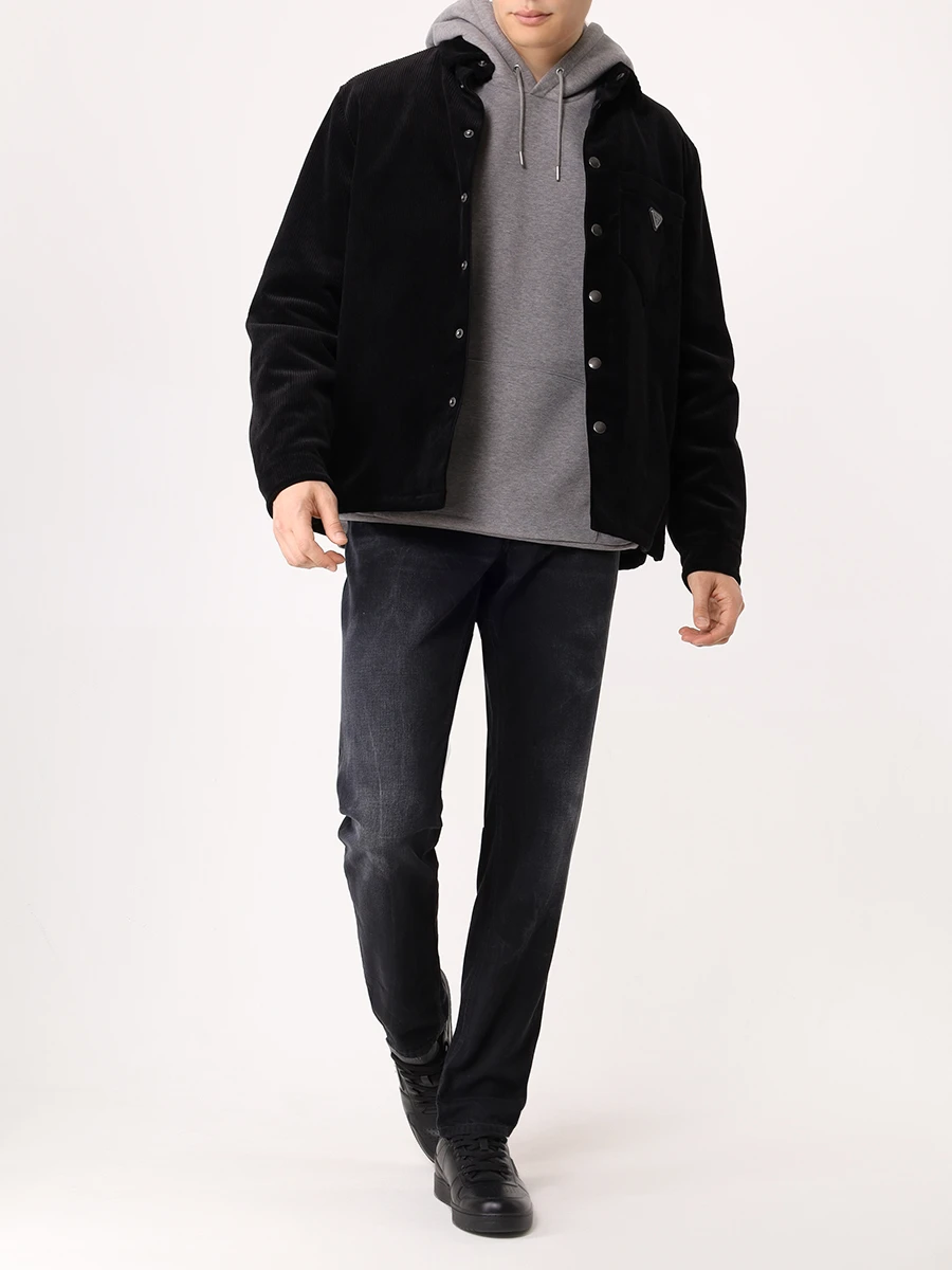 Рубашка Regular Fit вельветовая, Черный, SC554MS221144R F0002
Рубашка Regular Fit вельветовая, Черный, SC554MS221144R F0002