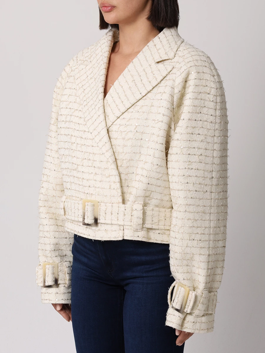 Жакет с пайетками, Кремовый, SKU09163045
Жакет с пайетками, Кремовый, SKU09163045