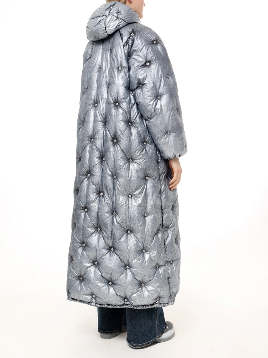 Пуховик стеганый, Серый, 10RW100BS/8010
Пуховик стеганый, Серый, 10RW100BS/8010