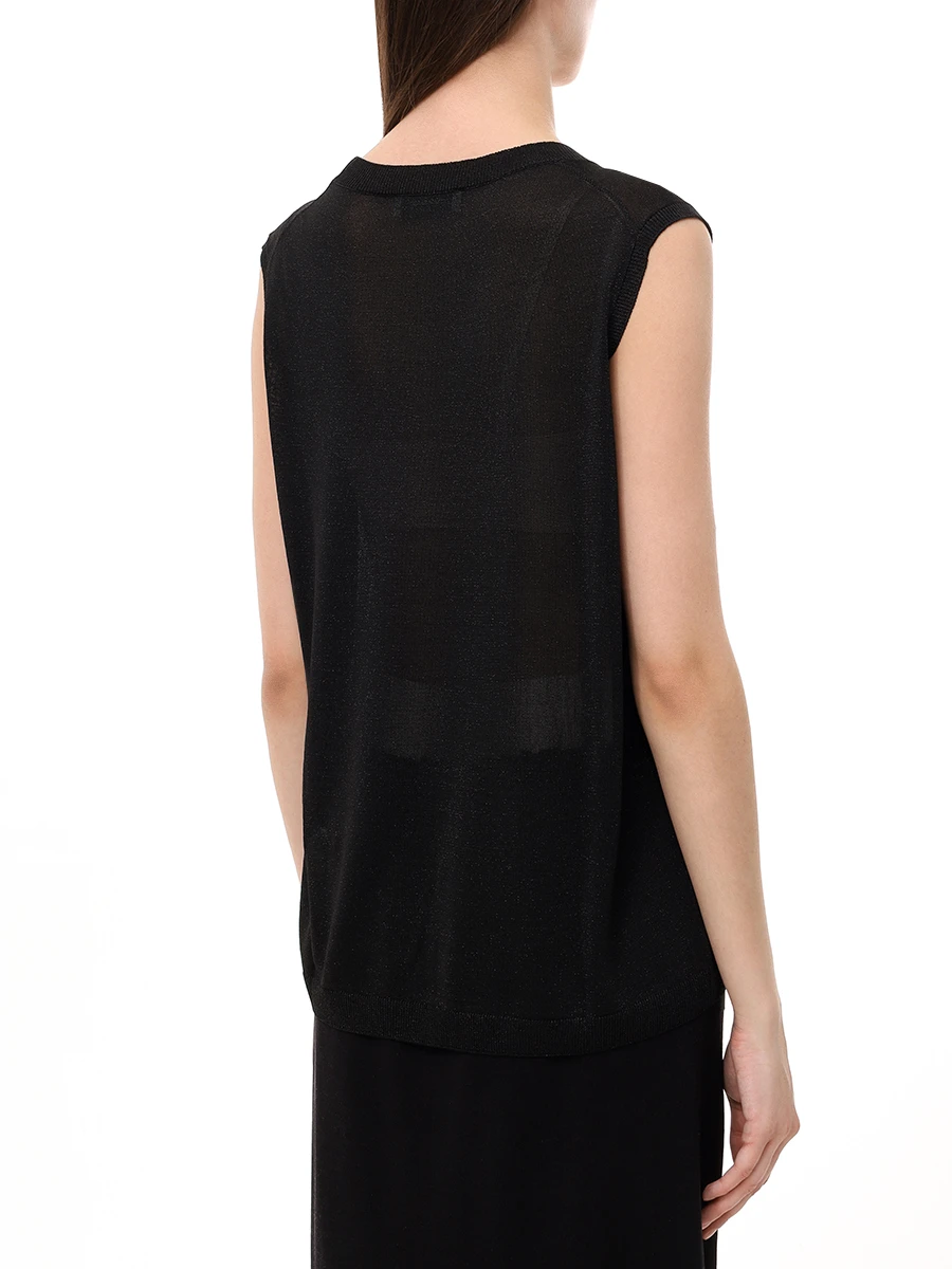 Топ из вискозы, Черный, P20255727723003099
Топ из вискозы, Черный, P20255727723003099