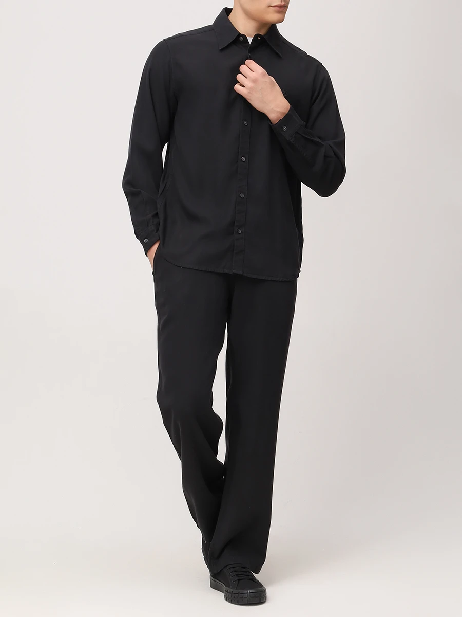Рубашка Regular Fit из лиоцелла, Черный, A14415-0HPAG-9XX
Рубашка Regular Fit из лиоцелла, Черный, A14415-0HPAG-9XX
