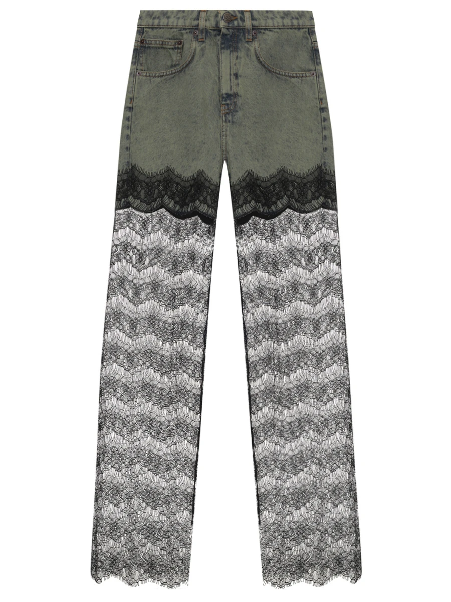 Джинсы с кружевом, Зеленый, 04SSDNP074 04450
Джинсы с кружевом, Зеленый, 04SSDNP074 04450