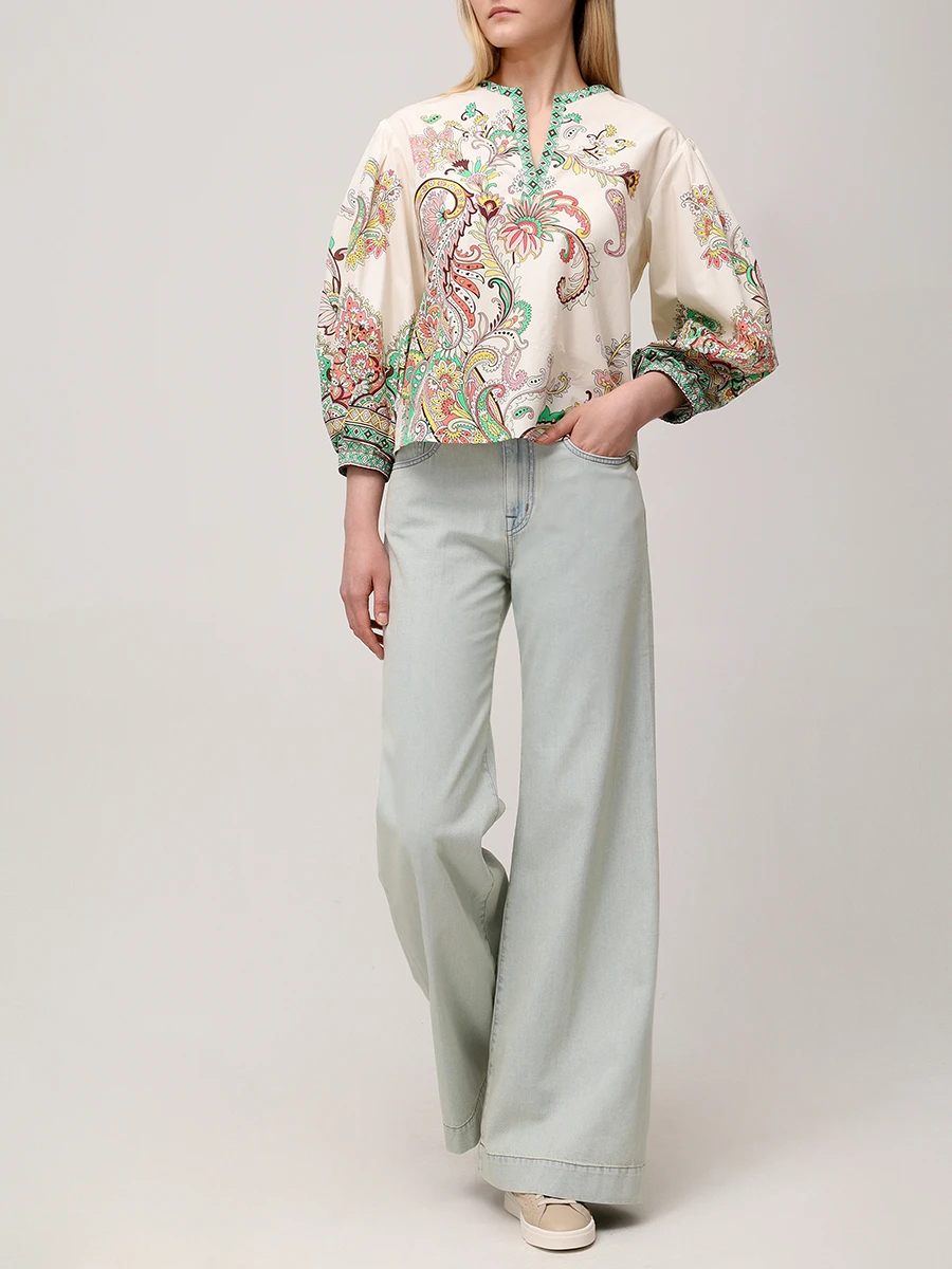 Блуза хлопковая, Мультиколор, WRJA0088 99SP5B9X0802
Блуза хлопковая, Мультиколор, WRJA0088 99SP5B9X0802