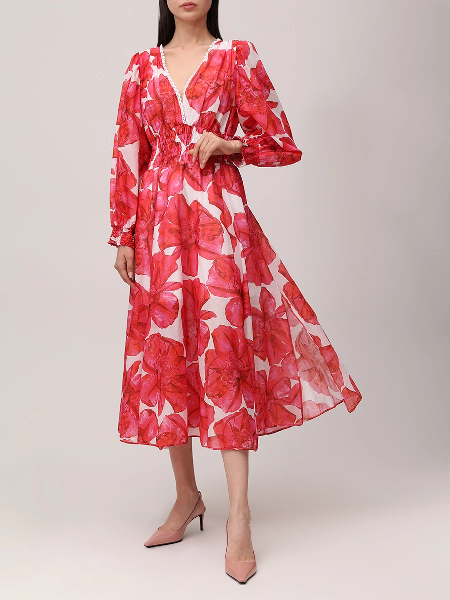 Платье хлопковое, Красный, 252615
Платье хлопковое, Красный, 252615