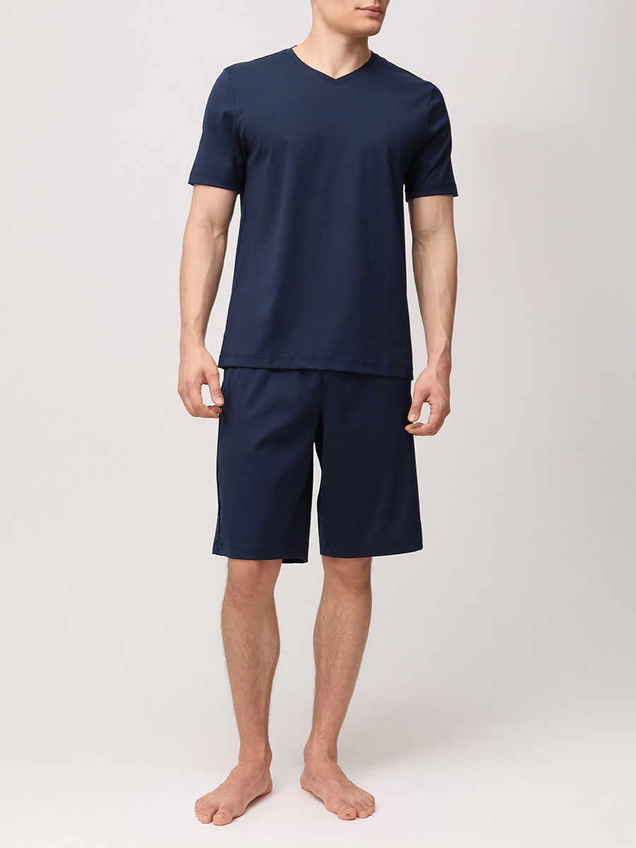 Пижама хлопковая, Синий, 075108-1610
Пижама хлопковая, Синий, 075108-1610