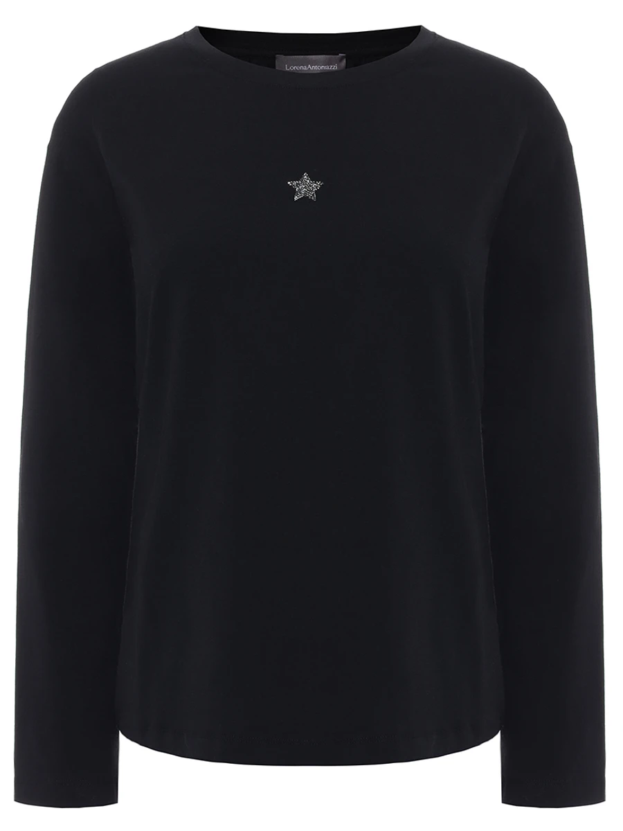 Лонгслив хлопковый, Черный, TS10/9999 999
Лонгслив хлопковый, Черный, TS10/9999 999