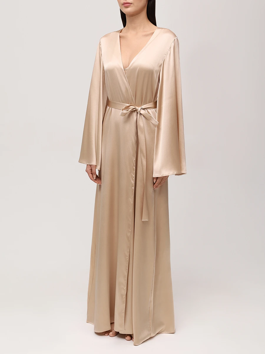 Халат шелковый, Бежевый, CR0201 VE-ML.11
Халат шелковый, Бежевый, CR0201 VE-ML.11