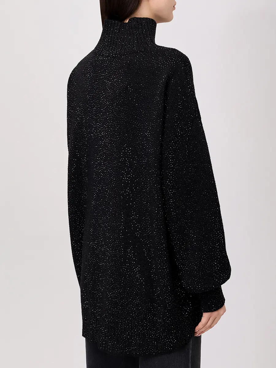 Свитер из вискозы, Черный, SCB25-103
Свитер из вискозы, Черный, SCB25-103