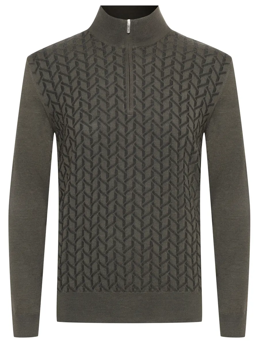 Джемпер из шерсти и шелка, Зеленый, 902503/002511/0111
Джемпер из шерсти и шелка, Зеленый, 902503/002511/0111