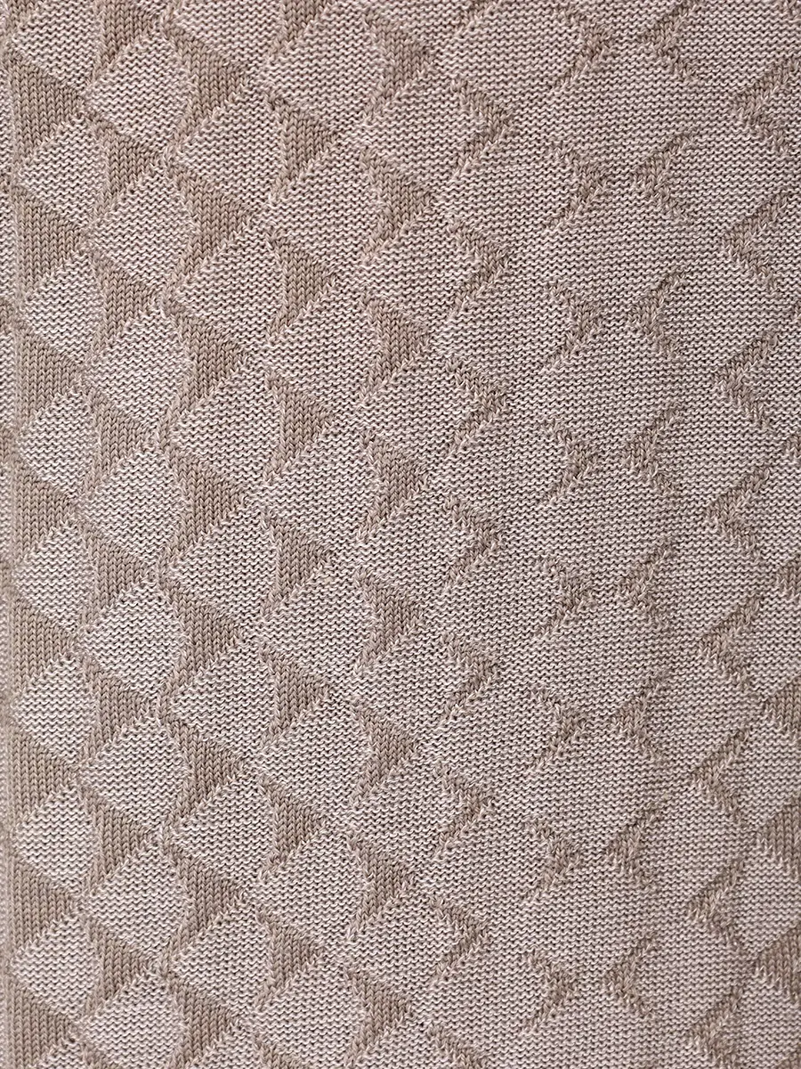 Поло из шерсти и шелка, Бежевый, 902505/002531/1137
Поло из шерсти и шелка, Бежевый, 902505/002531/1137