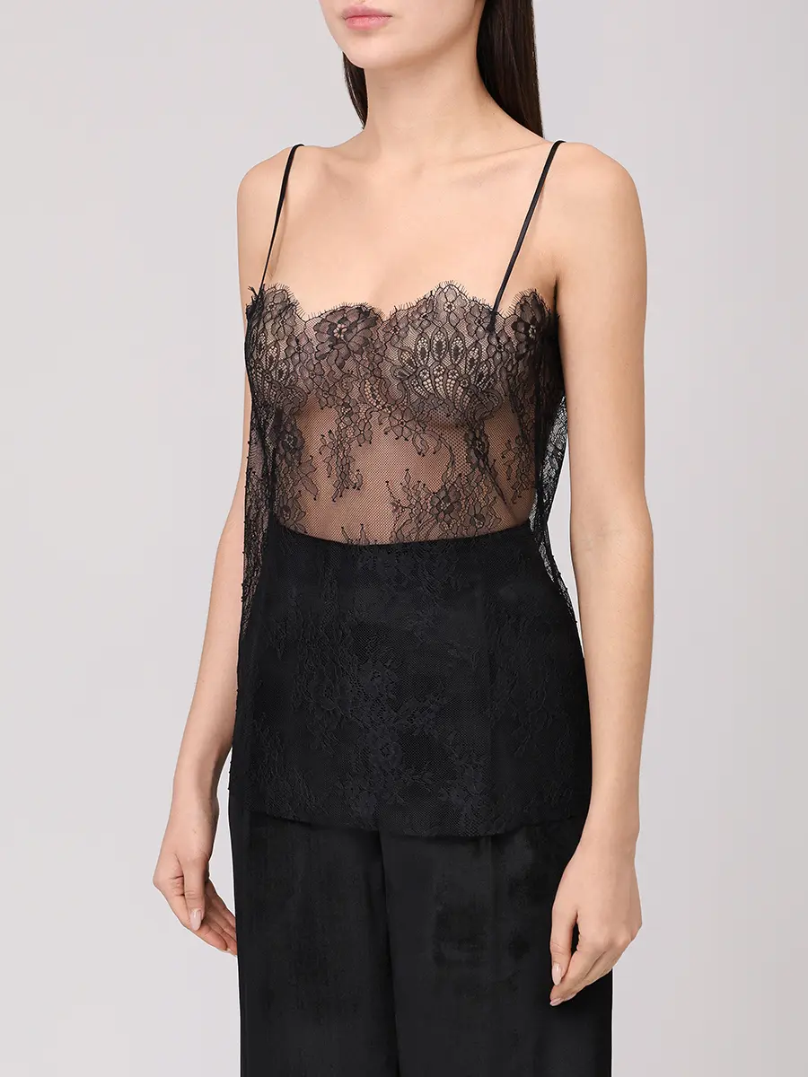 Топ кружевной, Черный, A081066200555
Топ кружевной, Черный, A081066200555