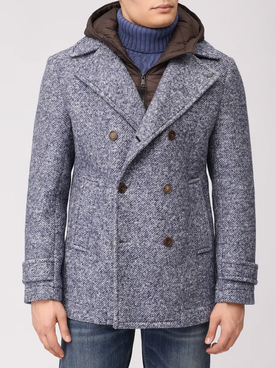 Пальто двубортное, Белый, A26IVER170 T170
Пальто двубортное, Белый, A26IVER170 T170