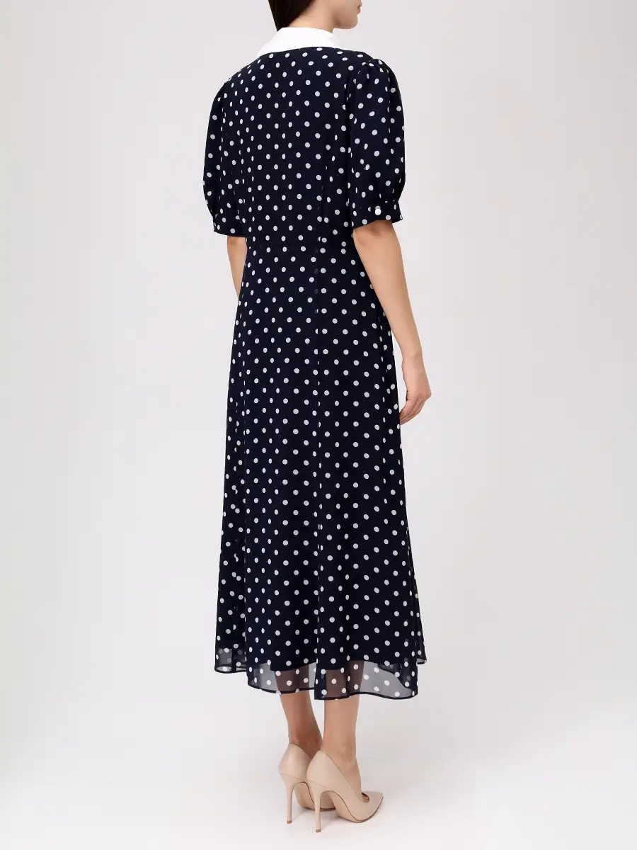 Платье из вискозы, Горох, SS253544P/NVPD
Платье из вискозы, Горох, SS253544P/NVPD