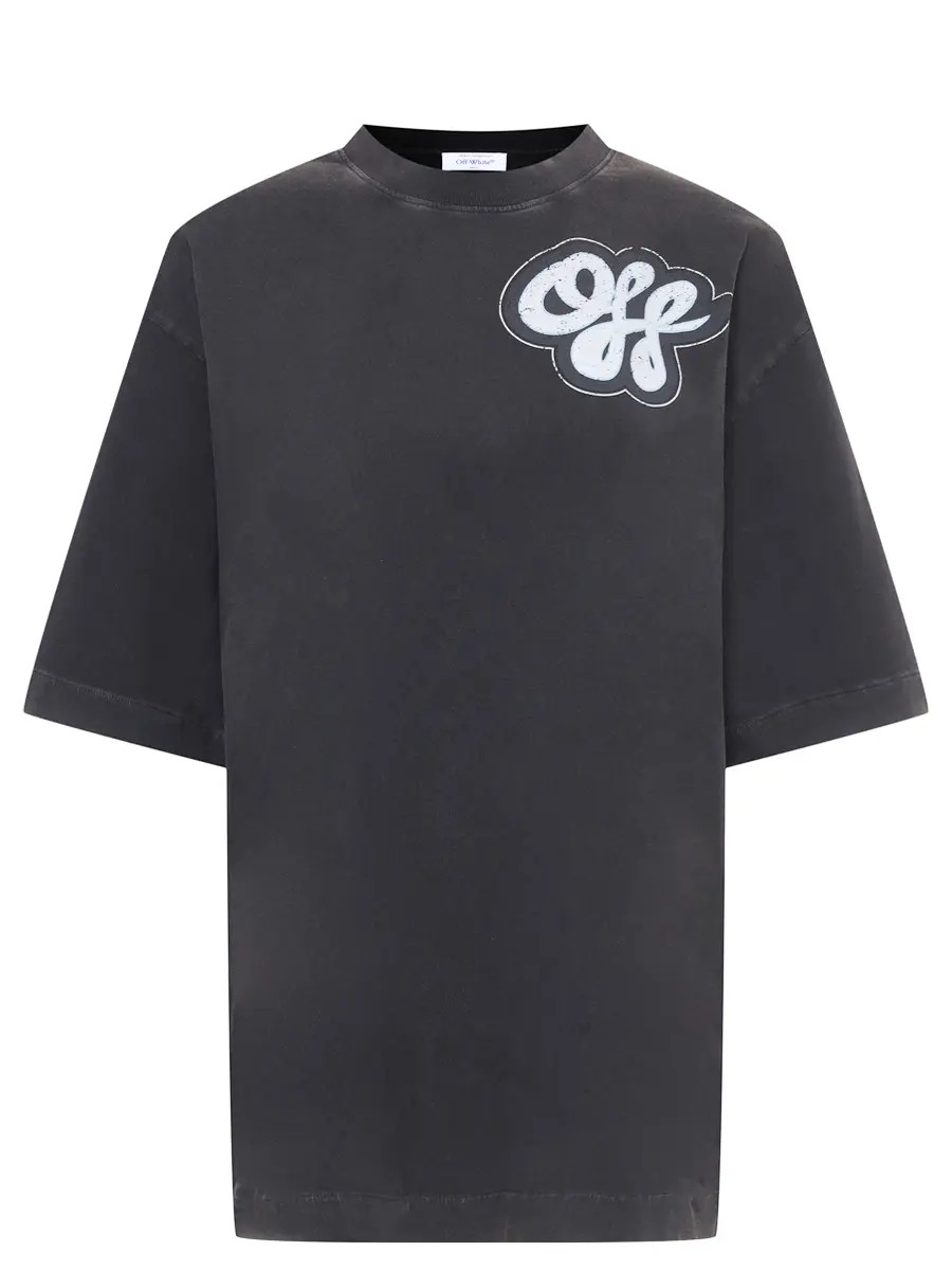 Футболка хлопковая, Черный, OWAA134S25JER0030742
Футболка хлопковая, Черный, OWAA134S25JER0030742