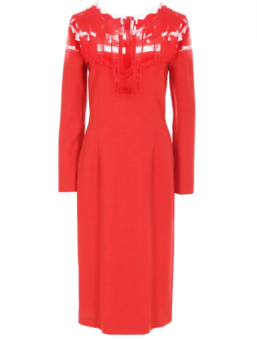 Шерстяное платье с кружевом, Красный, D352Q355PWE 81662
Шерстяное платье с кружевом, Красный, D352Q355PWE 81662