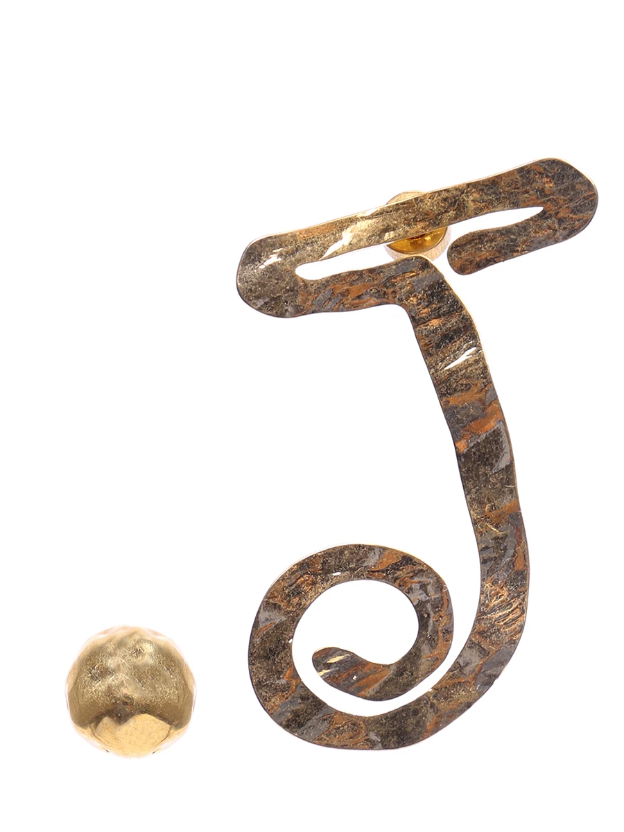 

Серьги асимметричные La boucle J, Золотой, 211JW05-211 550200