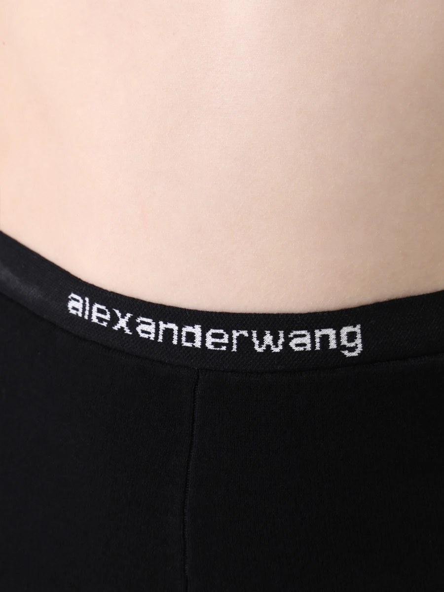 Леггинсы трикотажные ALEXANDER WANG 4KC2214077/001 Черный  Фото 5