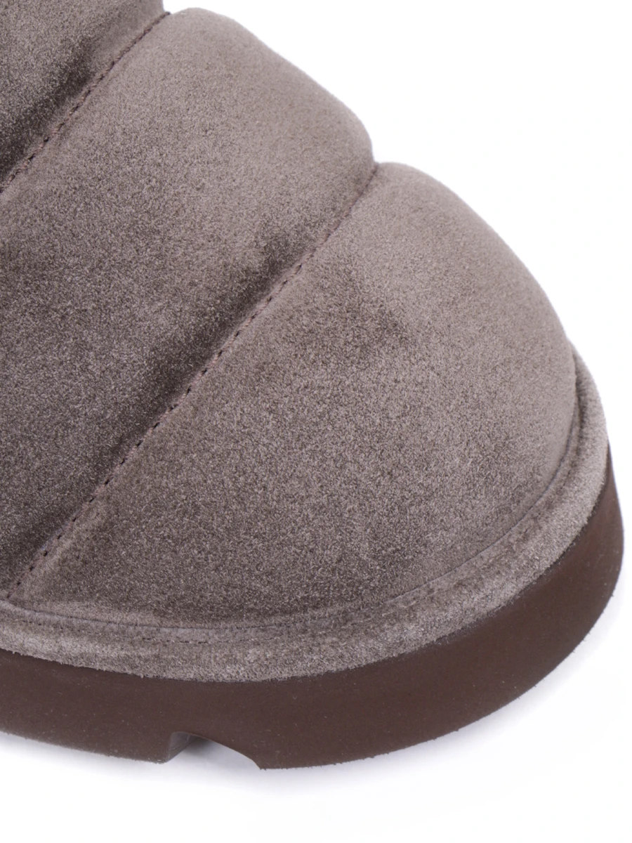 Угги замшевые BRUNELLO CUCINELLI MZSFG2048 C8212 Коричневый  Фото 5