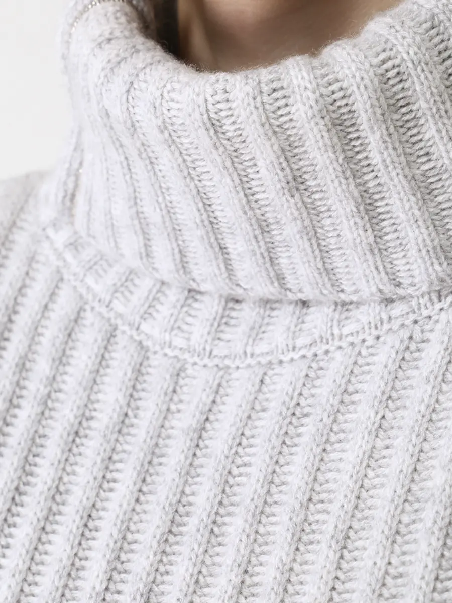 Свитер кашемировый BRUNELLO CUCINELLI M12596123 C2642 Серый  Фото 5