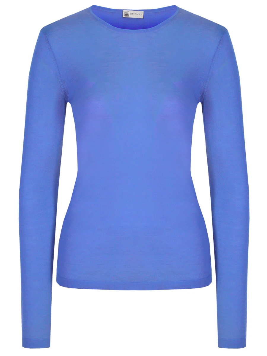 

Джемпер кашемировый, Синий, MA03094/NI/3-80PM/40065