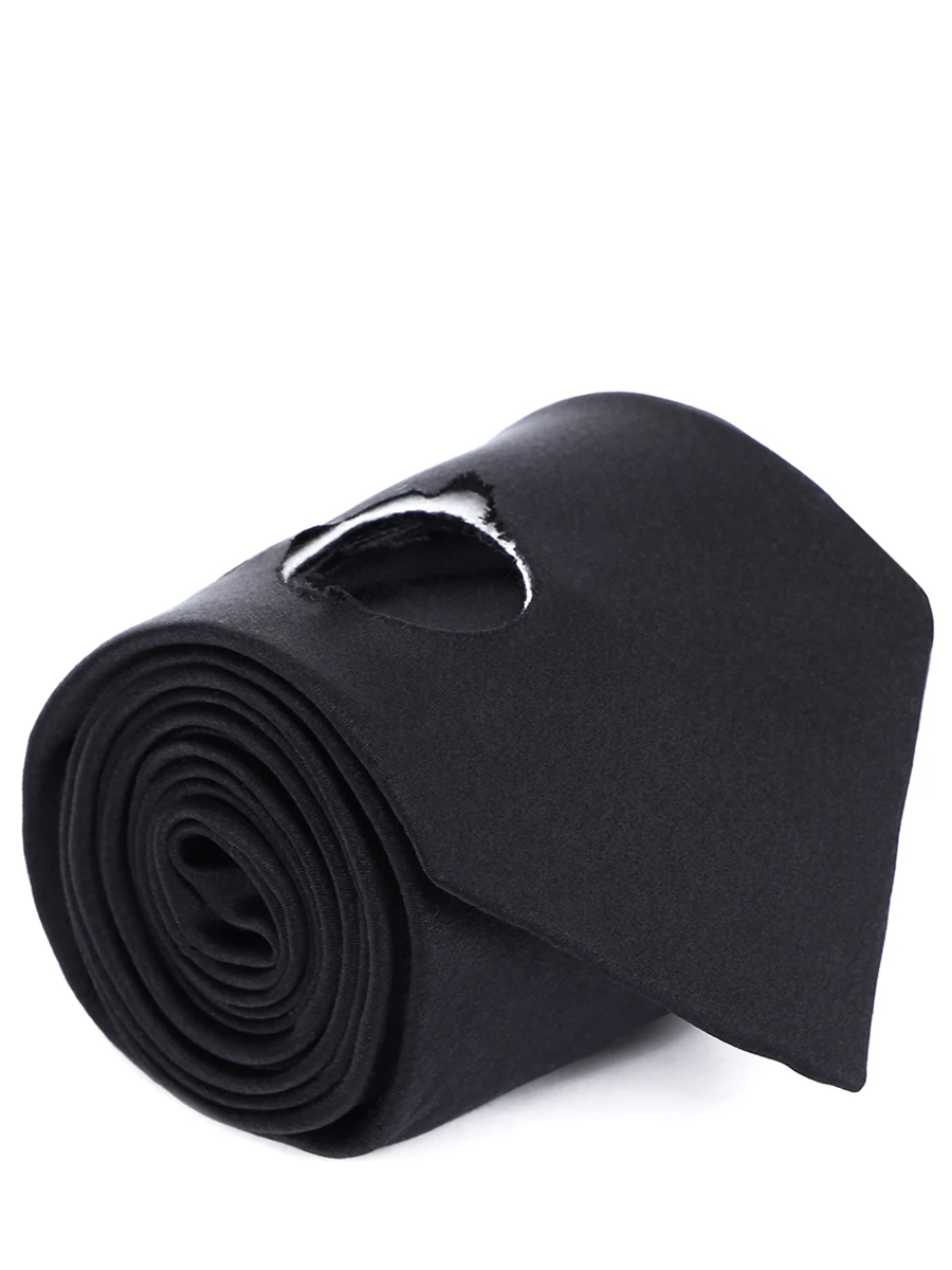 Галстук шелковый OFF-WHITE OMMD007S21FAB0011010 Черный 