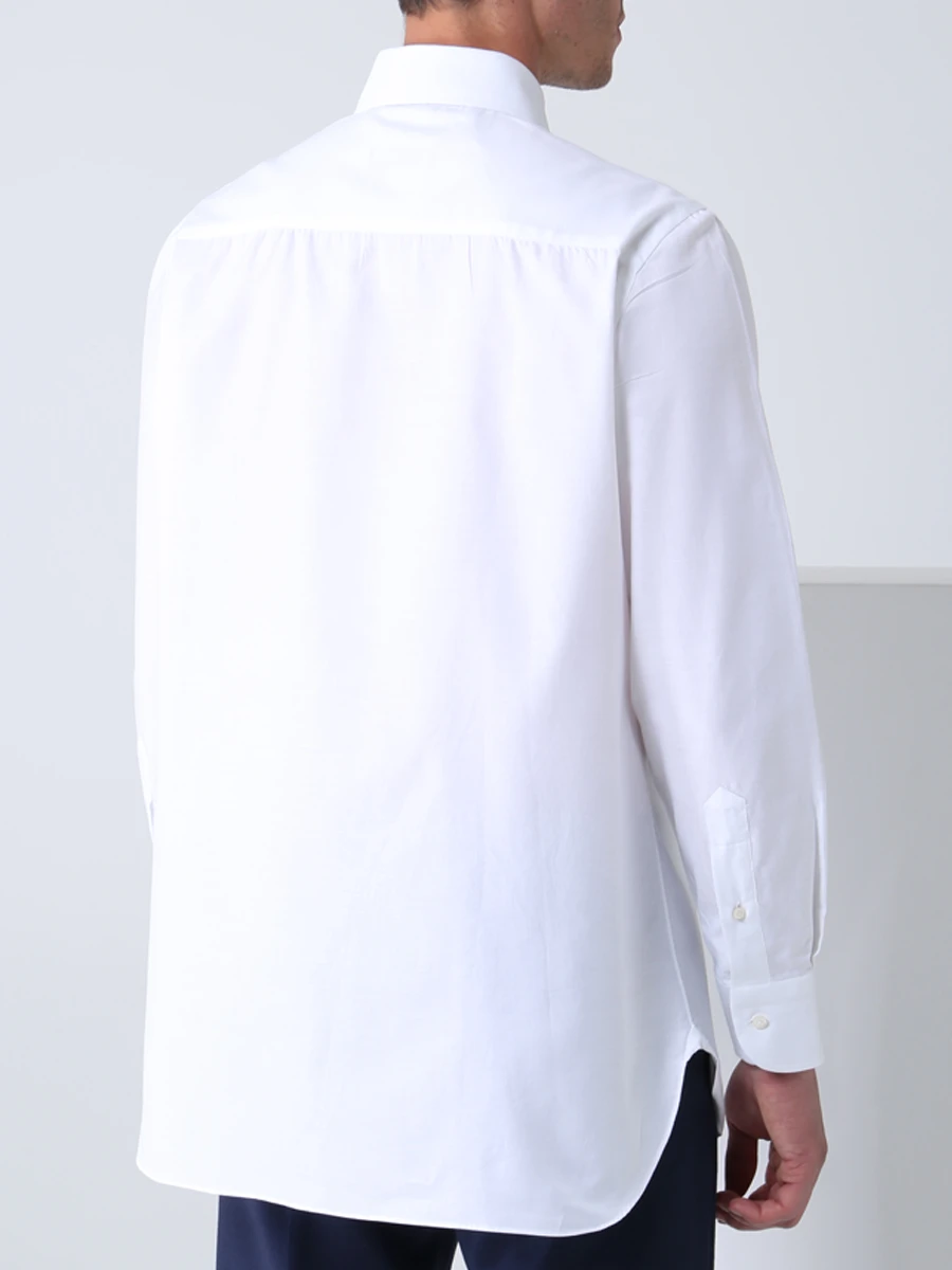 

Рубашка Regular Fit хлопковая, Белый, CMC12014/W10/NICK12 Белый