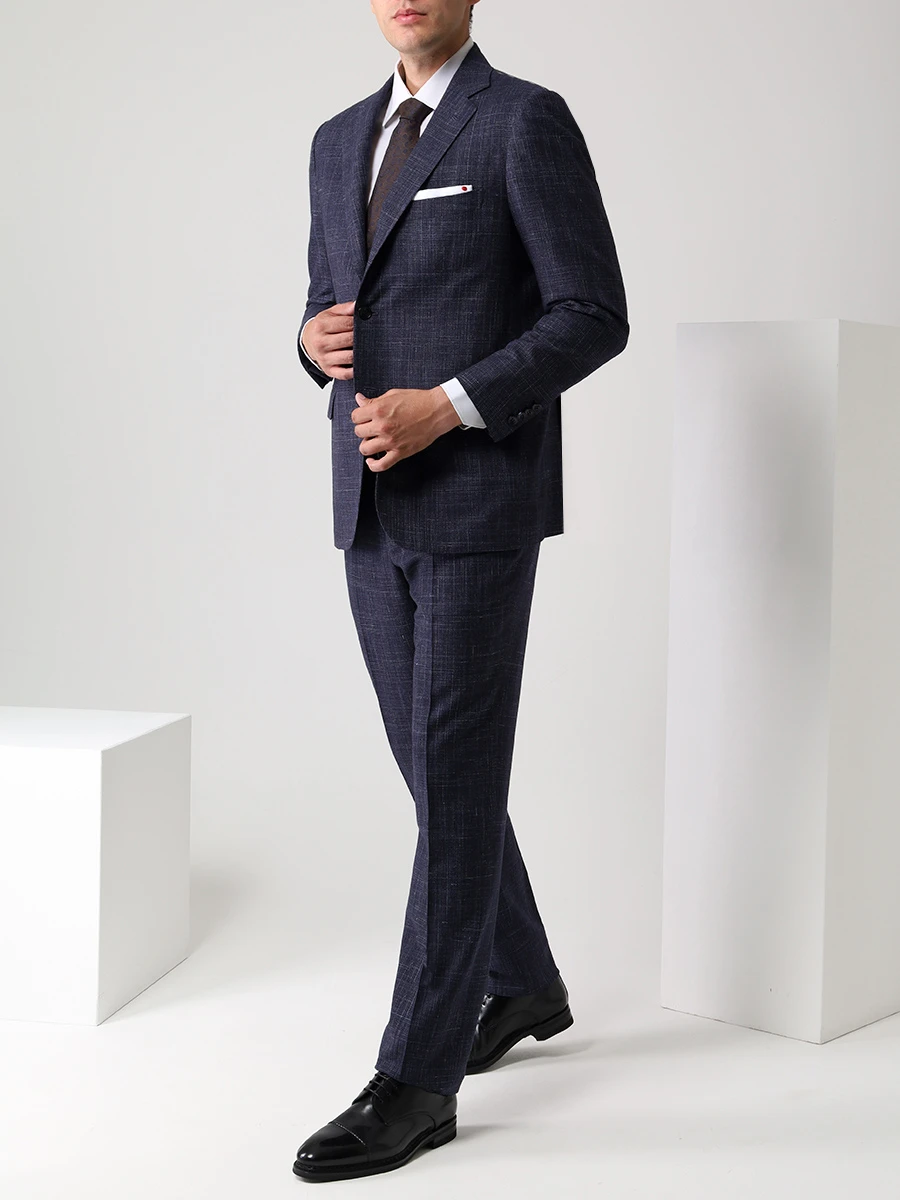 Костюм классический KITON UA81K0103A13001 Клетка  Фото 2
