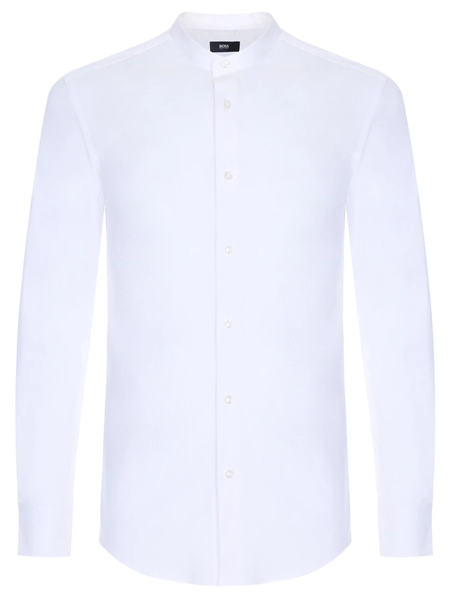 

Рубашка Slim Fit хлопковая, Белый, 50460191/100