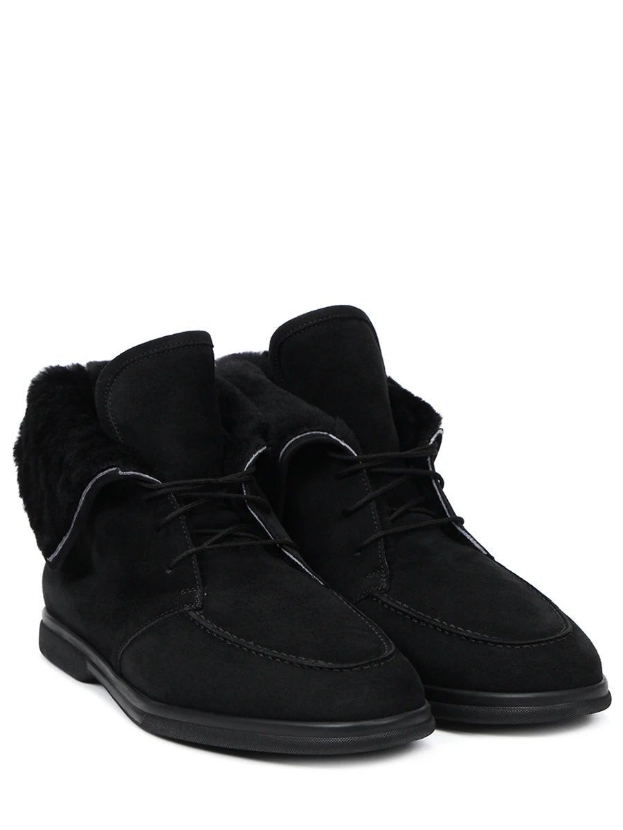 Ботинки замшевые на меху ALDO BRUE` 337М, размер 40, цвет черный - фото 2