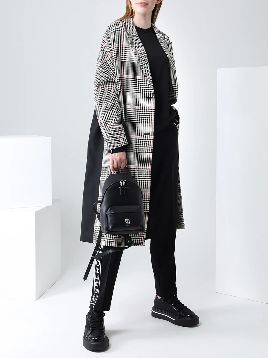 Брюки укороченные ICEBERG B152-5395 Черный  Фото 2