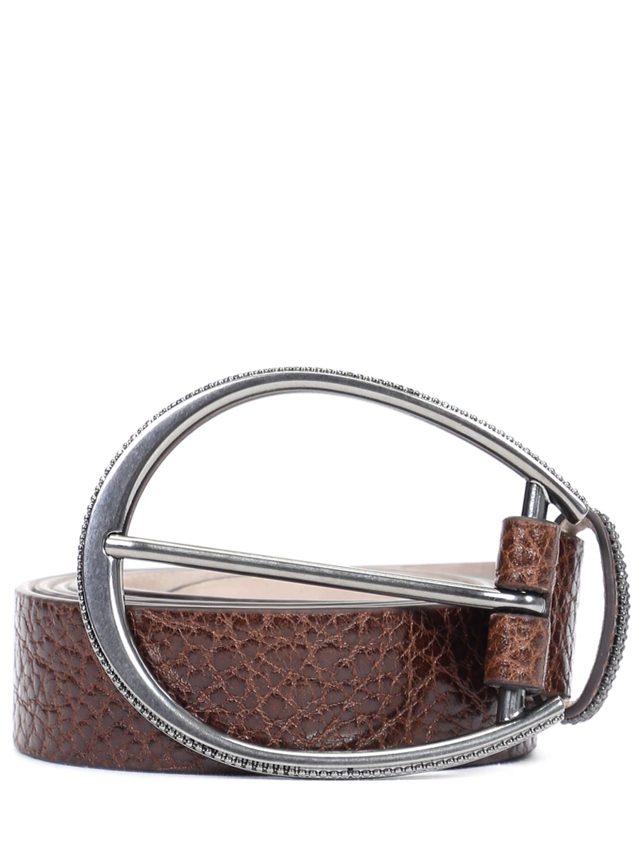 

Ремень кожаный, Коричневый, M0JUMC242 C7891