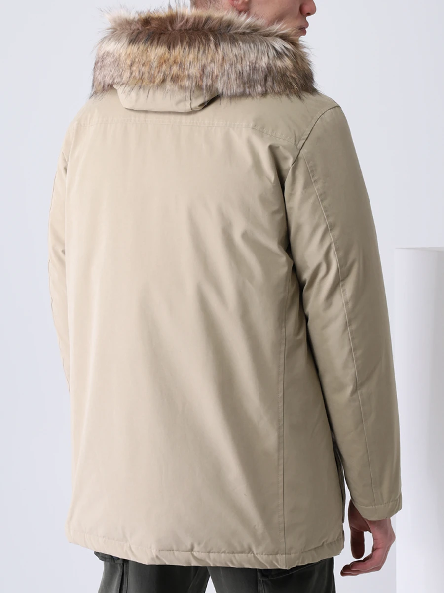 Пуховик с мехом PAUL & SHARK 11312040/128 Бежевый  Фото 3