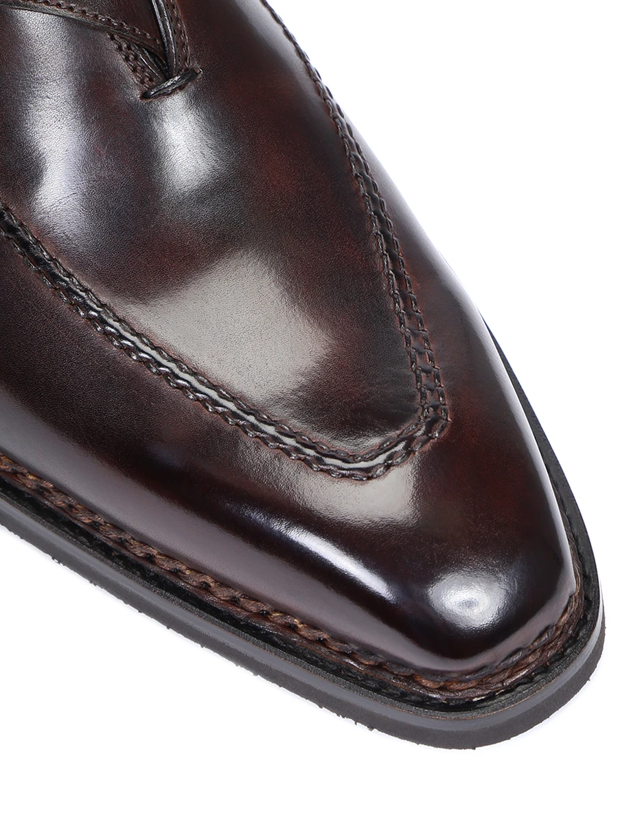 Монки кожаные BONTONI BRILLANTINA, размер 44, цвет коричневый - фото 5