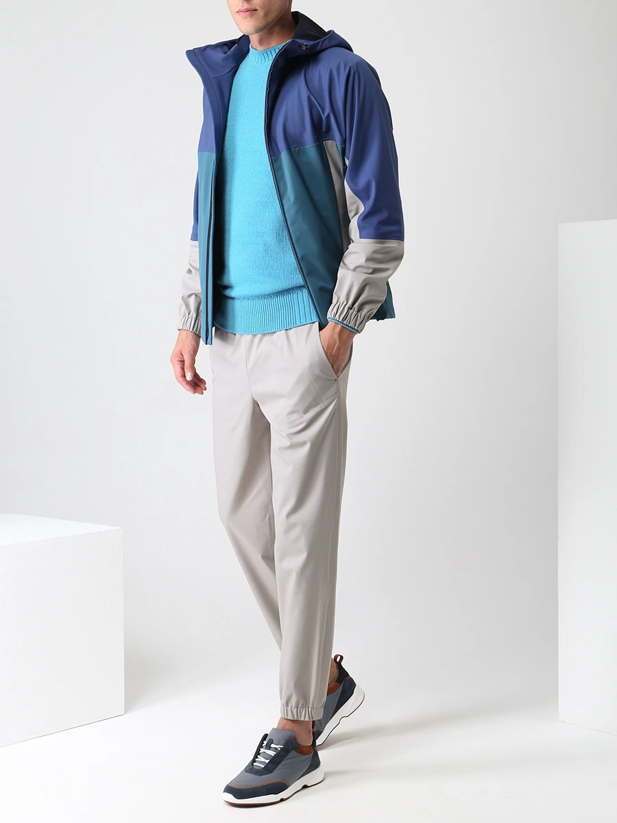 

Свитер кашемировый, Голубой, FAL7220 701V