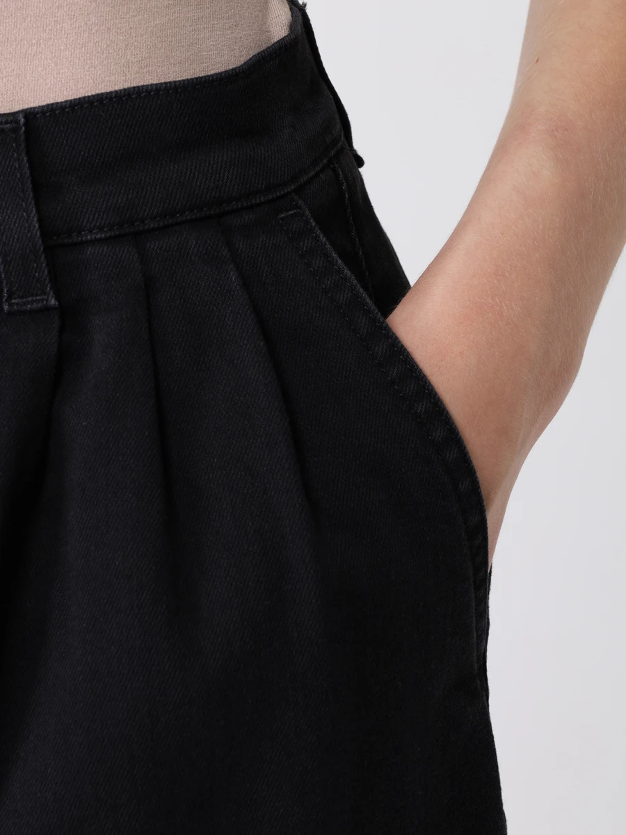 

Джинсы хлопковые, Черный, FTB4KD G901J S9001