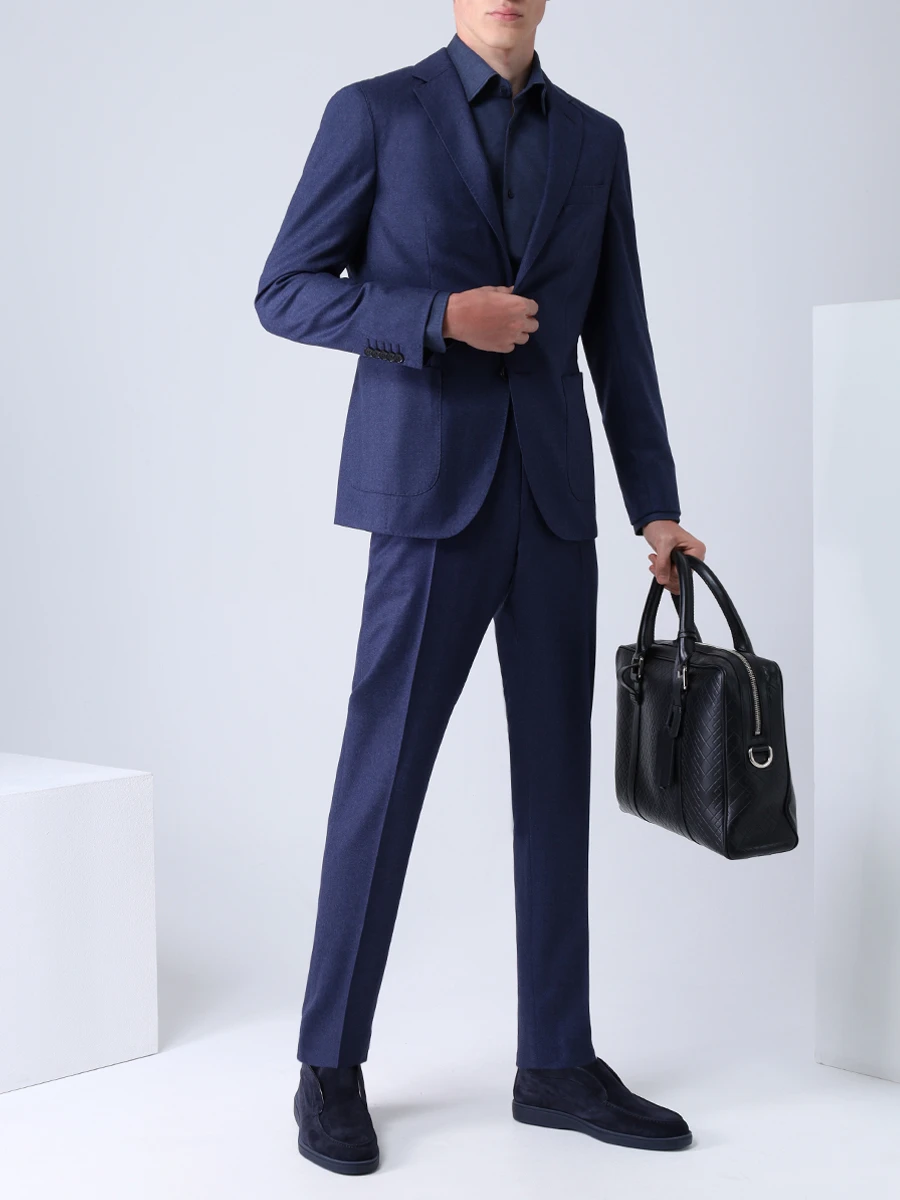 

Рубашка Slim Fit, Синий, 50460094/465