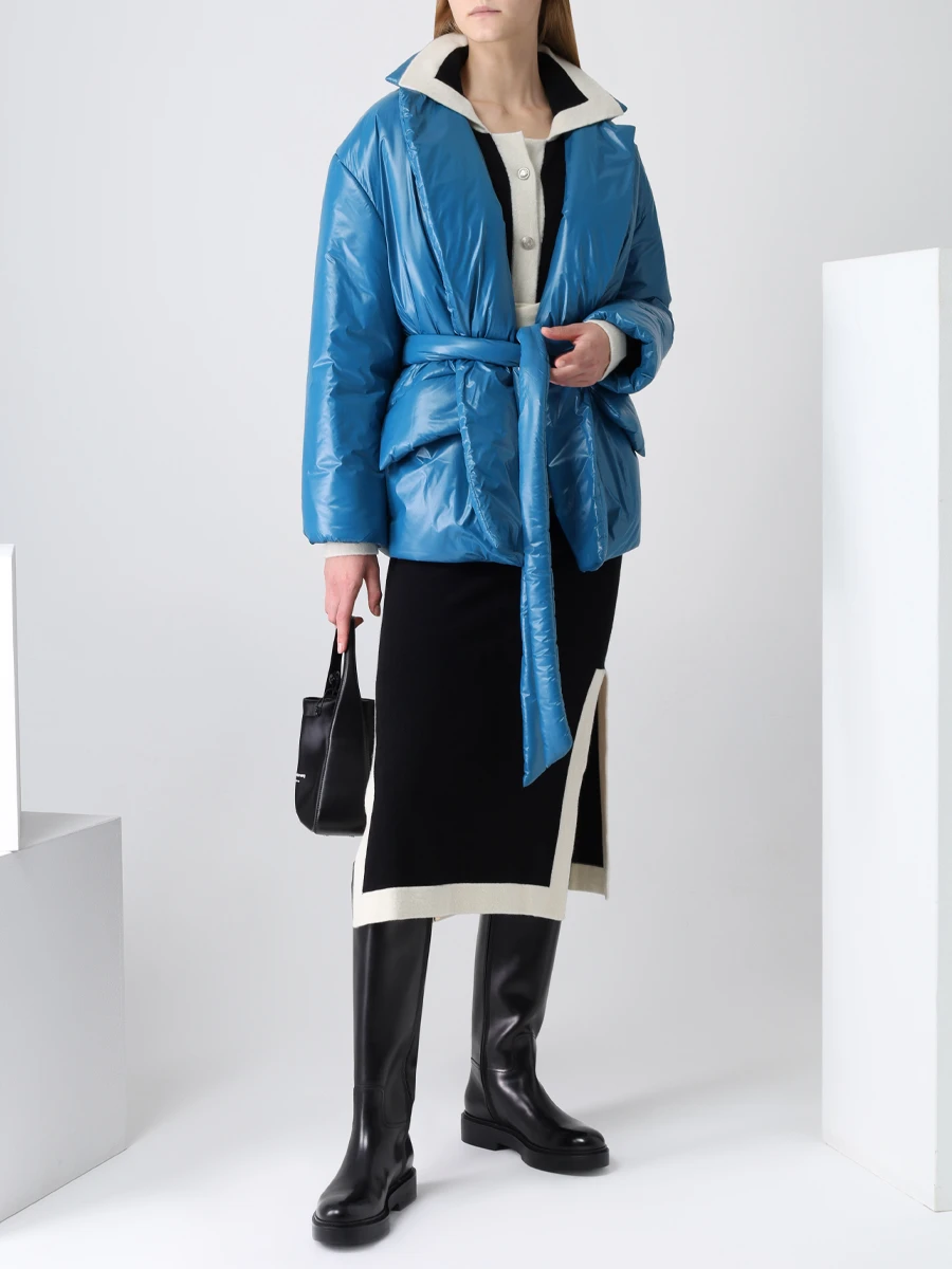 

Куртка утепленная, Синий, JKT90066 PL100AW21PE