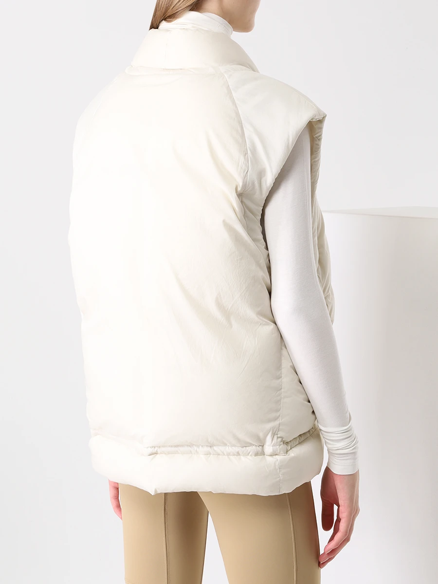 Жилет пуховый AMBUSH BWED006F21FAB0010303 Кремовый  Фото 3