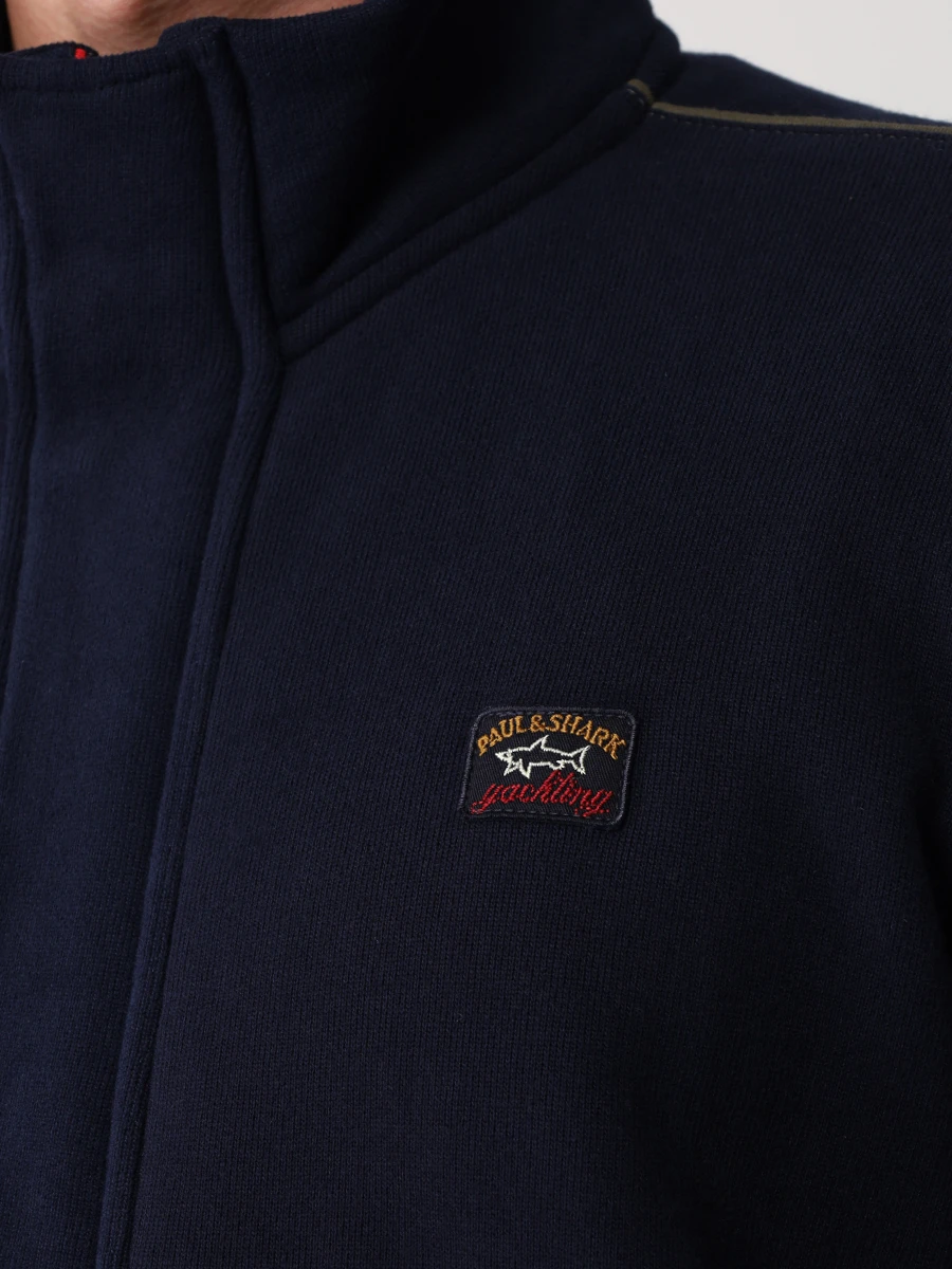 Костюм спортивный хлопковый PAUL & SHARK 11311511/013 Синий  Фото 5