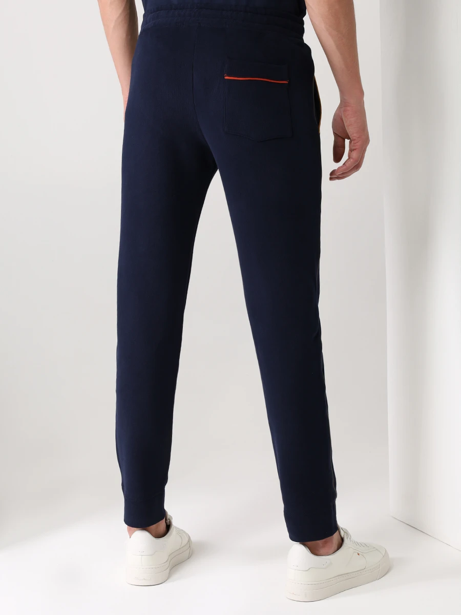 Костюм спортивный хлопковый PAUL & SHARK 11311511/013 Синий  Фото 6