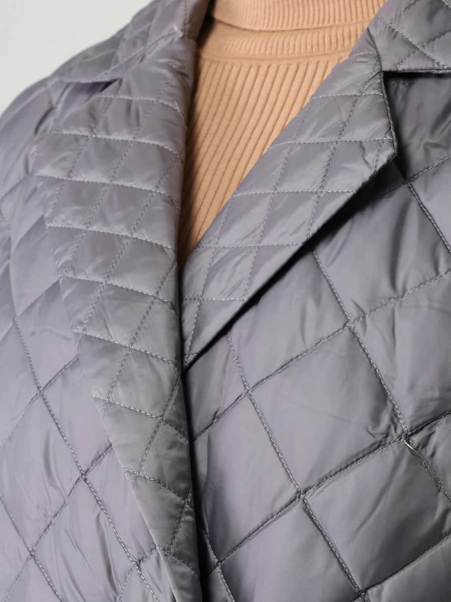 

Пальто стеганое пуховое, Серый, 1731MW-0012-MK026