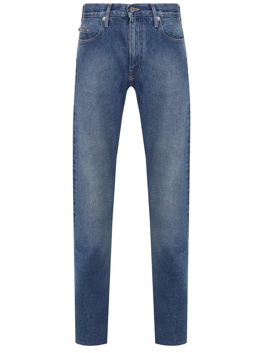 

Джинсы Slim Fit хлопковые, Принт, OMYA102F21DEN0074501