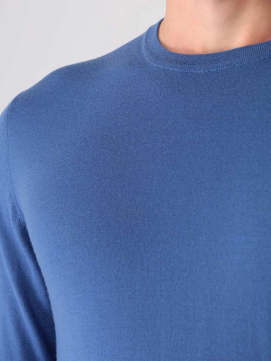 

Джемпер шерстяной, Синий, MA00057/2-80APL/43294