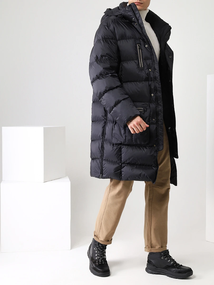 Пуховик стеганый BOGNER SPORT 41114253/026 Черный  Фото 2